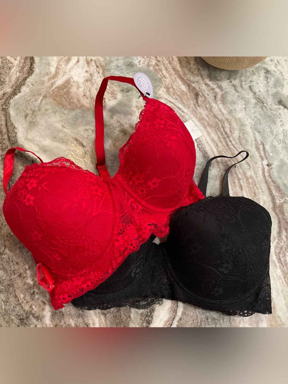 Just Be double pack push up bras